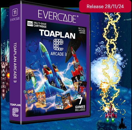 Cartucho Evercade Toaplan Arcade 3 Nº11