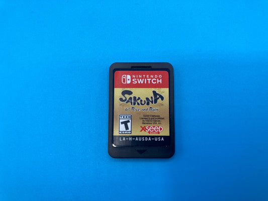 Cartucho Sakuna of Rice and Ruin SWITCH (Importación americana)