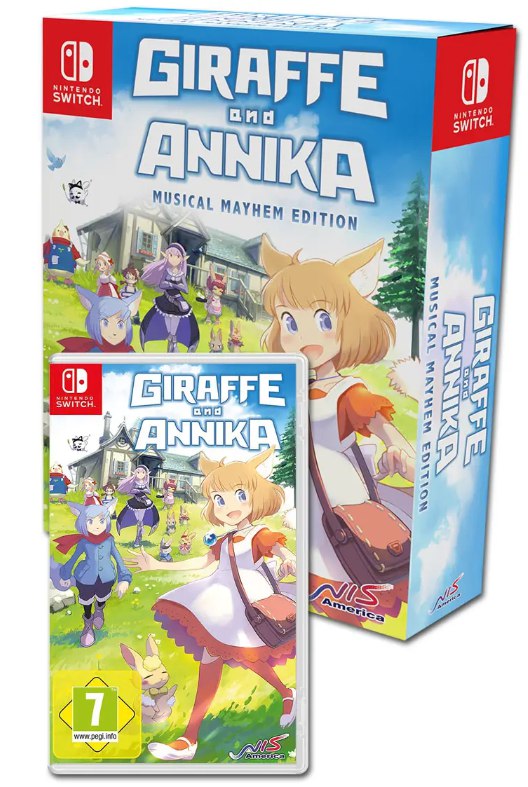 Giraffe And Annika Musica Maythem SWITCH (Importación italiana)