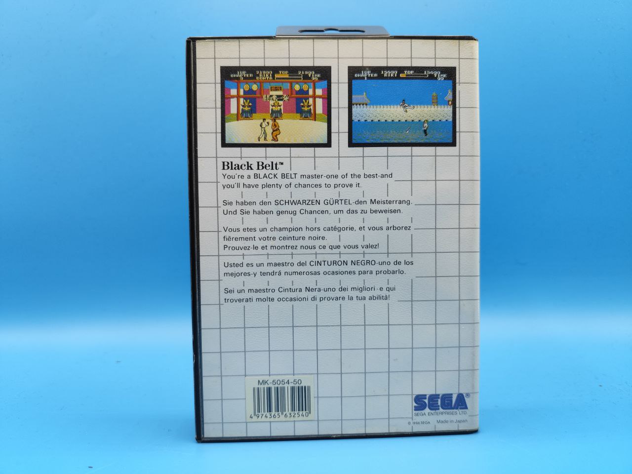 Black Belt MASTER SYSTEM