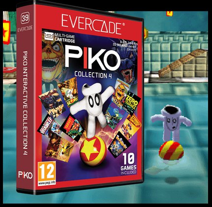 Cartucho Evercade PIKO Collection 4 Nº39