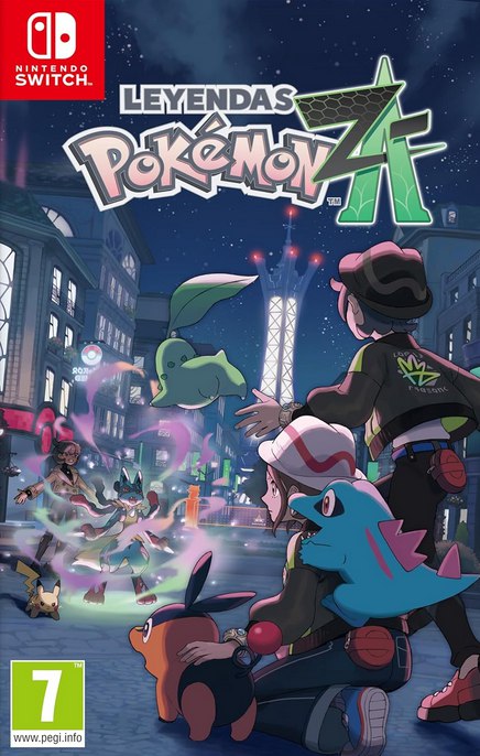 Leyendas Pokemon ZA SWITCH
