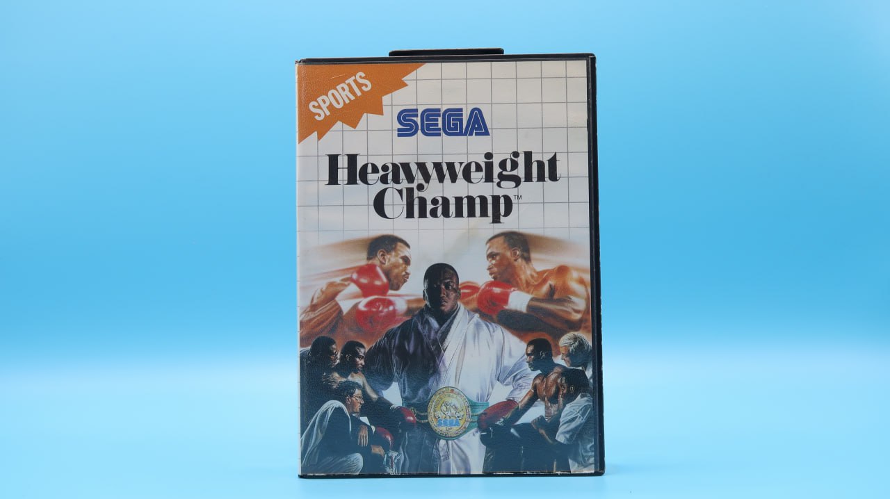 Sin Manual Heavyweight Champ MASTER SYSTEM