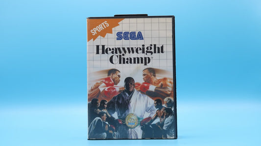 Sin Manual Heavyweight Champ MASTER SYSTEM