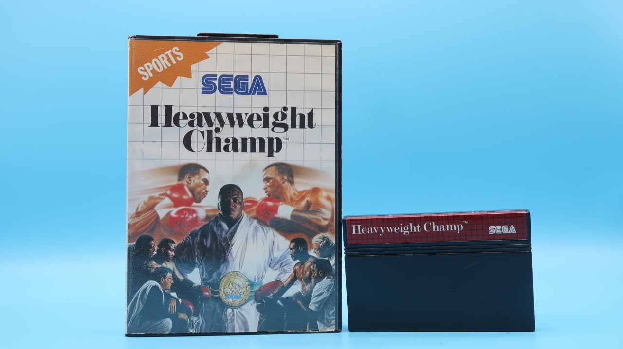 Sin Manual Heavyweight Champ MASTER SYSTEM