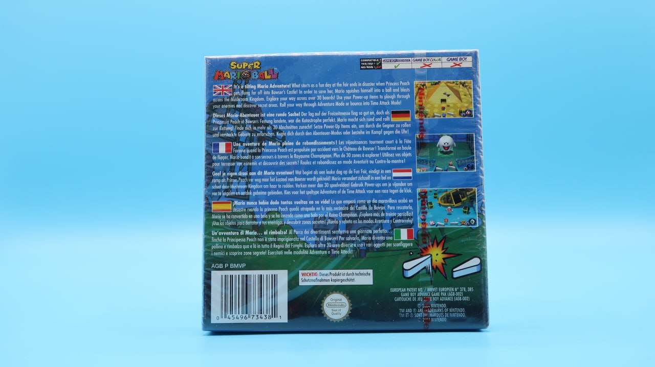 Super Mario Ball GAME BOY ADVANCE