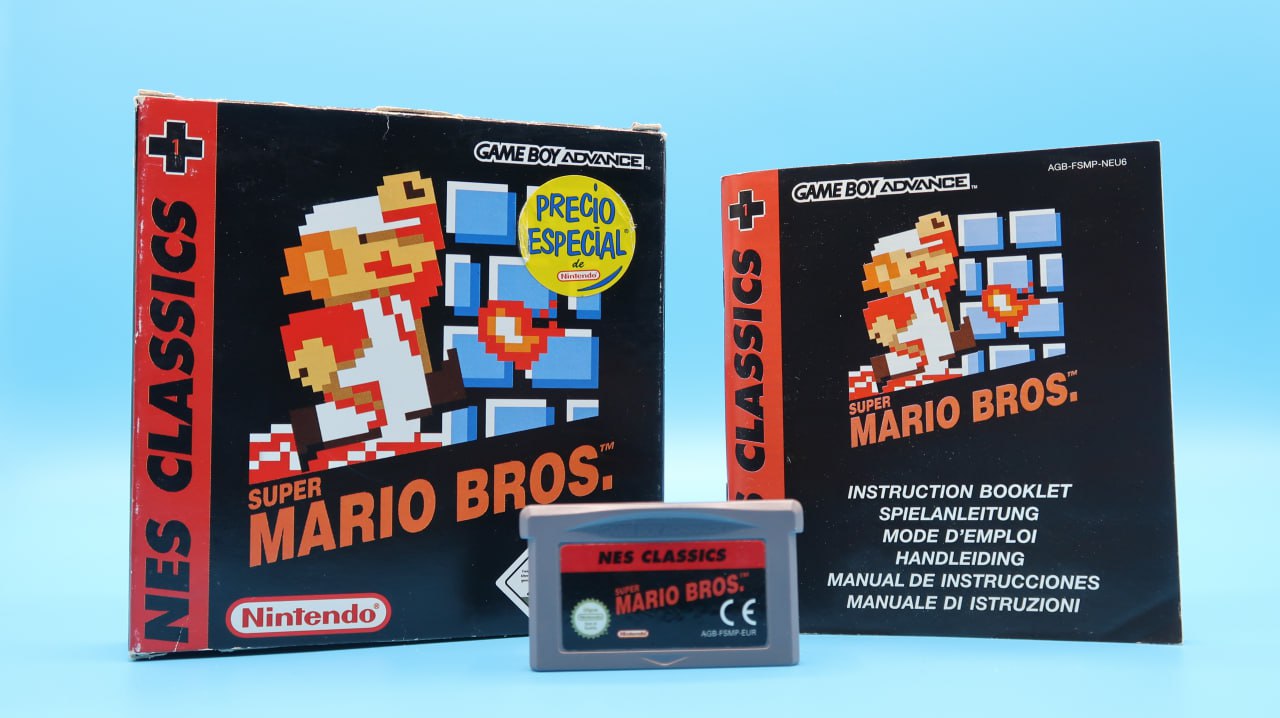 Super Mario Bros NES Classics GAME BOY ADVANCE
