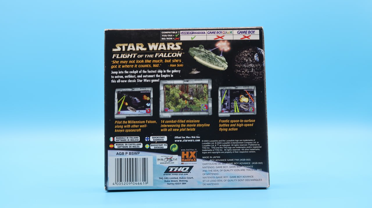 Star Wars Fight of the Falcon GAME BOY ADVANCE