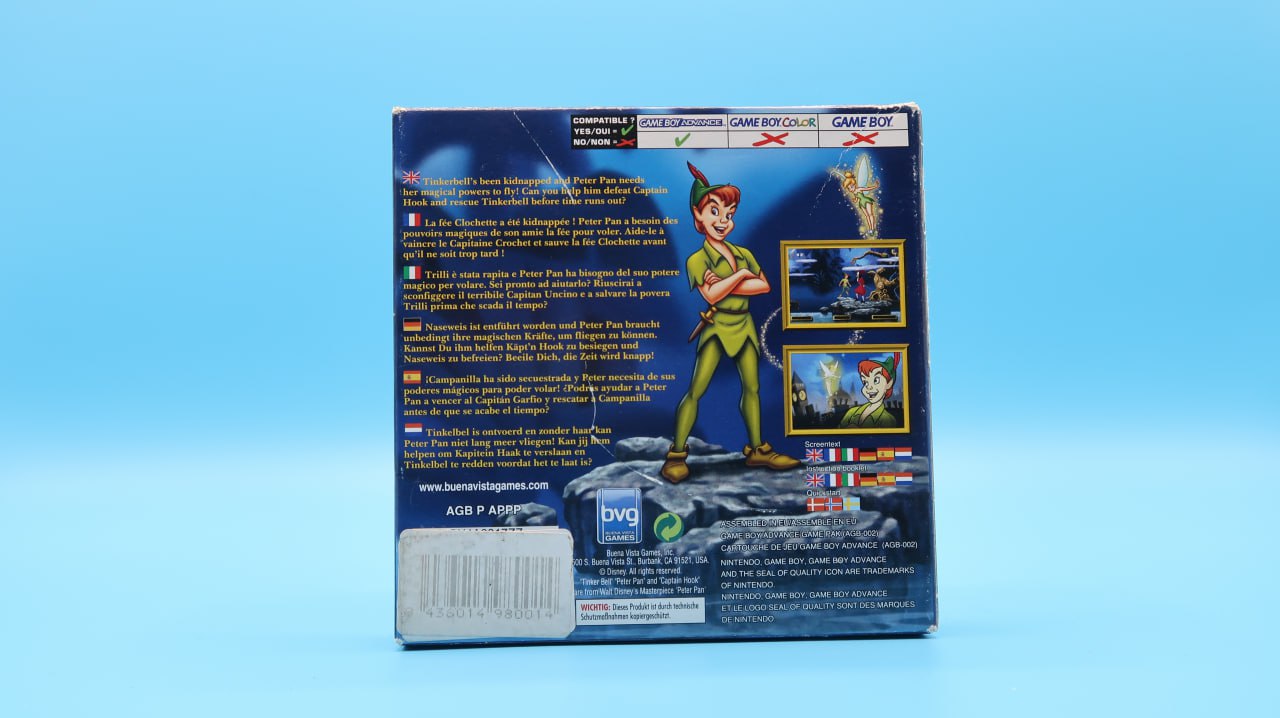 Peter Pan Return To Never Land GAME BOY ADVANCE