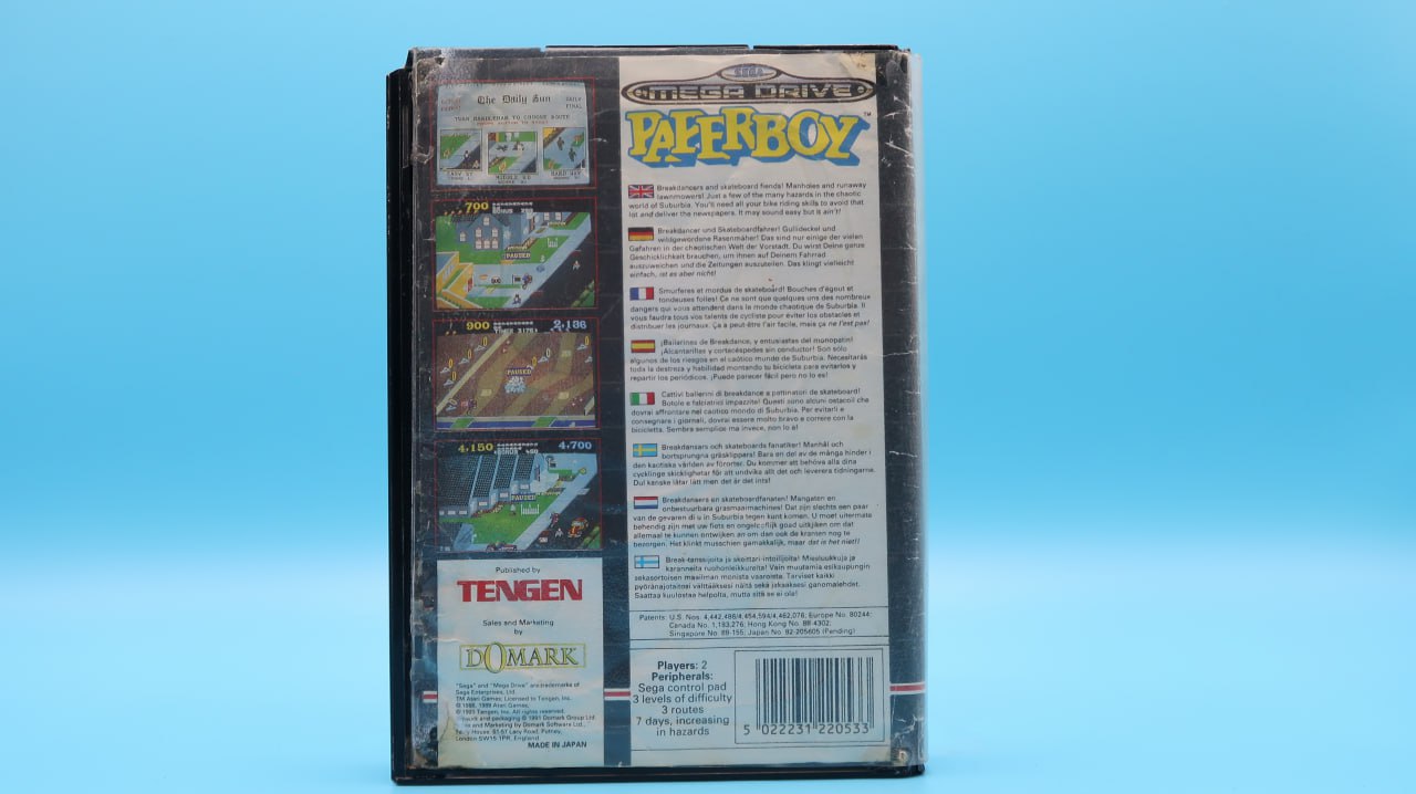 Paperboy MEGA DRIVE