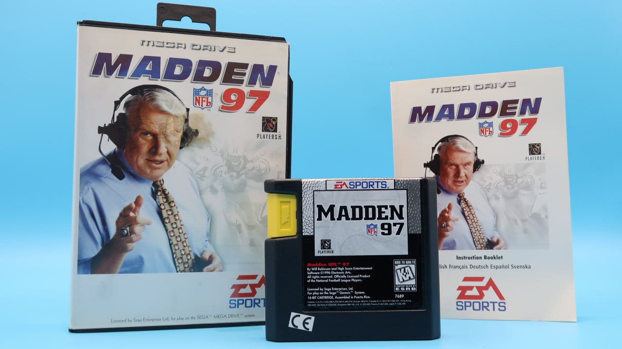 Madden NFL 97 MEGA DRIVE