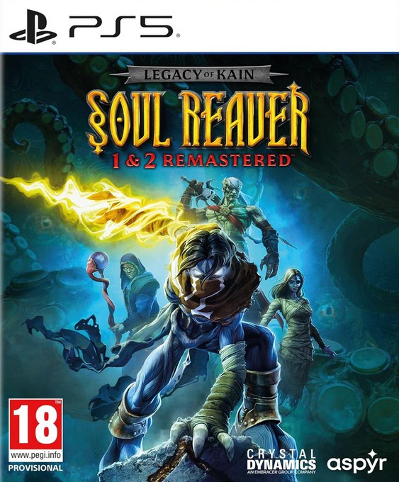 Legacy of Kain Soul Reaver 1 and 2 Remastered PLAYSTATION 5