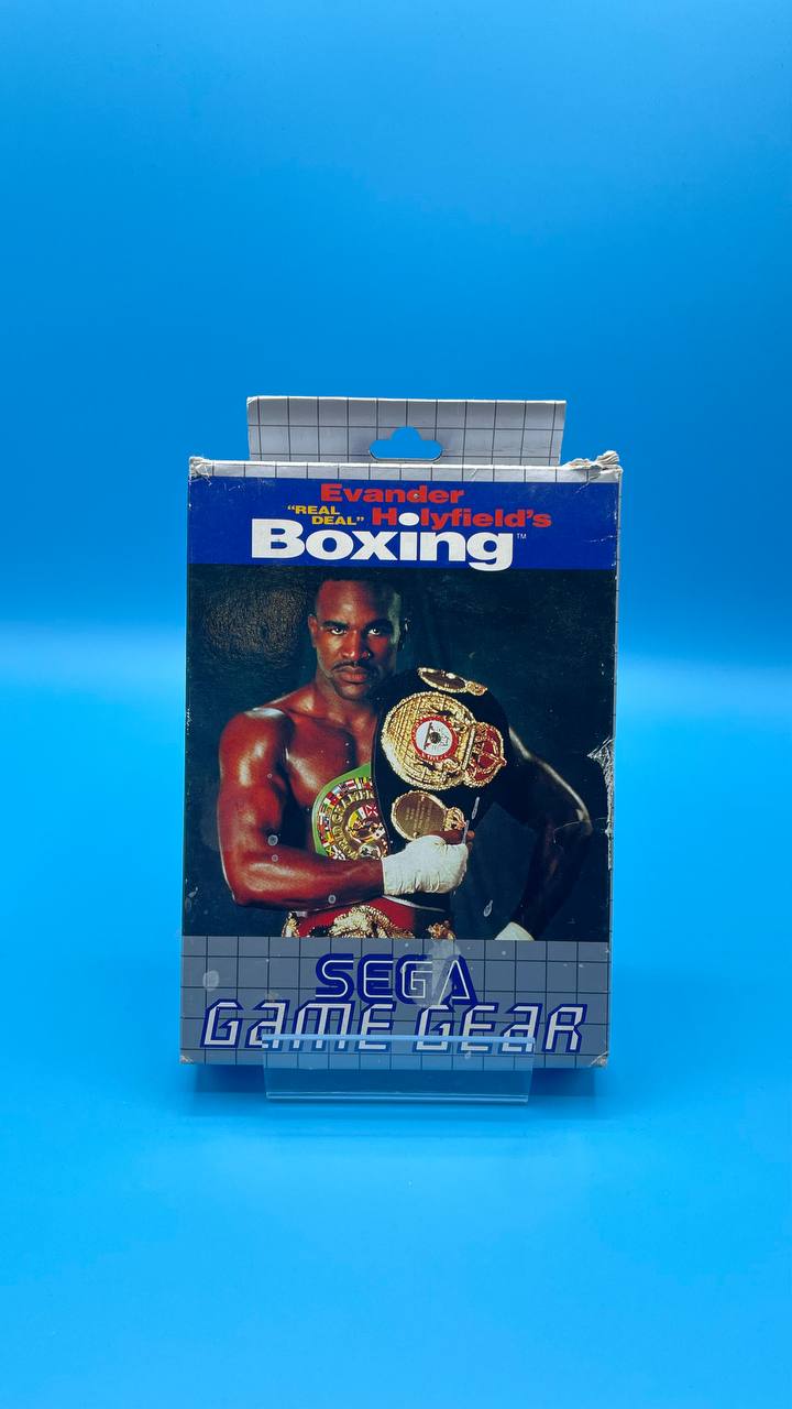 Sin Manual Evander Holyfield's Boxing GAME GEAR