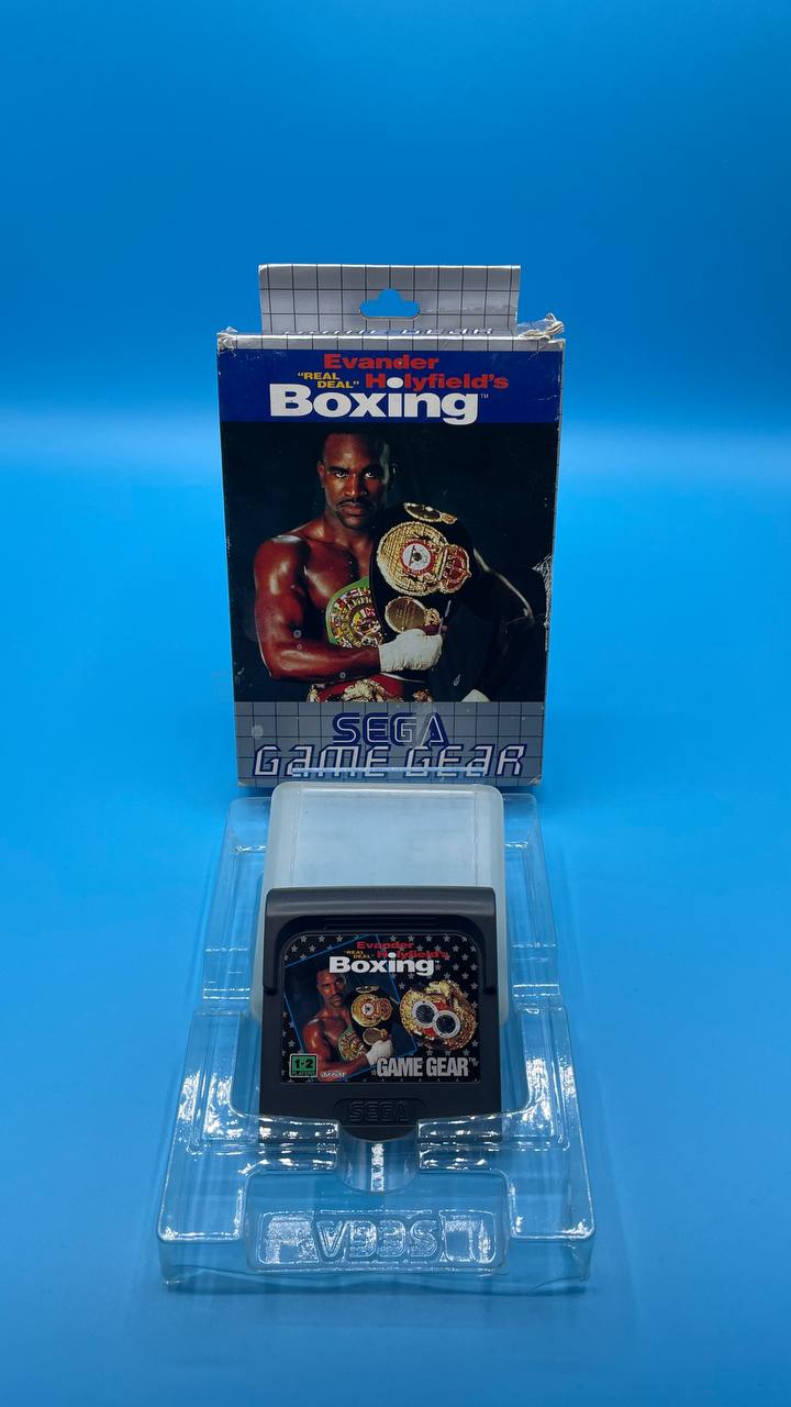 Sin Manual Evander Holyfield's Boxing GAME GEAR