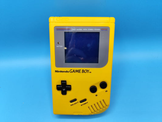 Consola Game Boy DMG Amarilla Pantalla Backlight