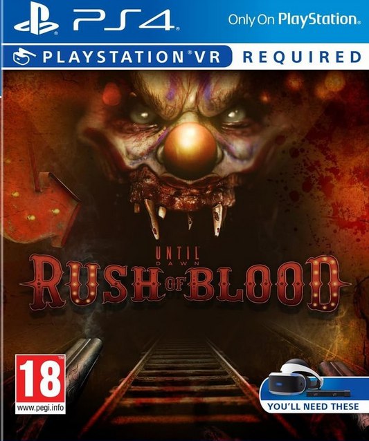 Until Dawn Rush of Blood VR PLAYSTATION 4