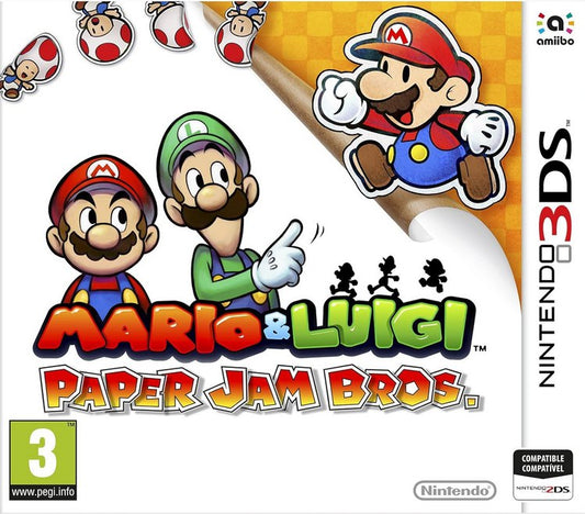 Mario and Luigi Paper Jam Bros NINTENDO 3DS