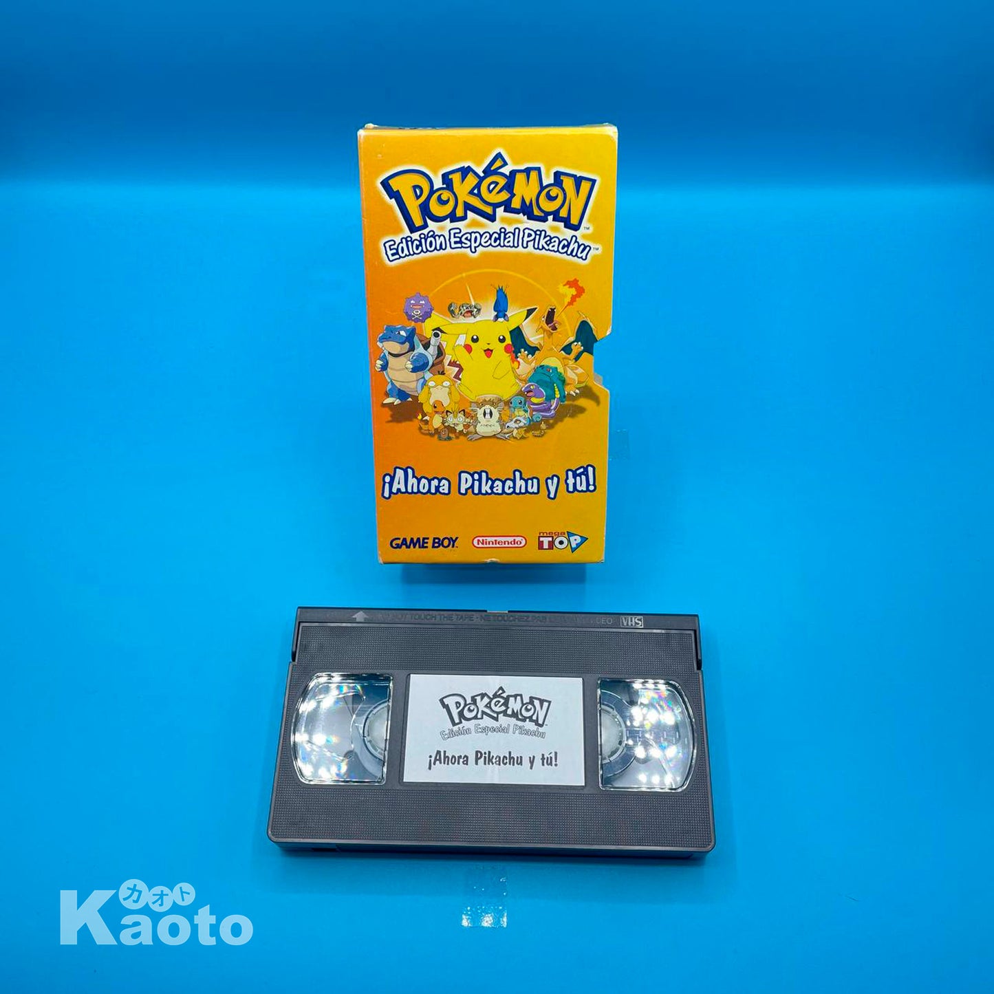 Pokemon Edición Especial Pikachu ¡Ahora Pikachu y Tu! VHS