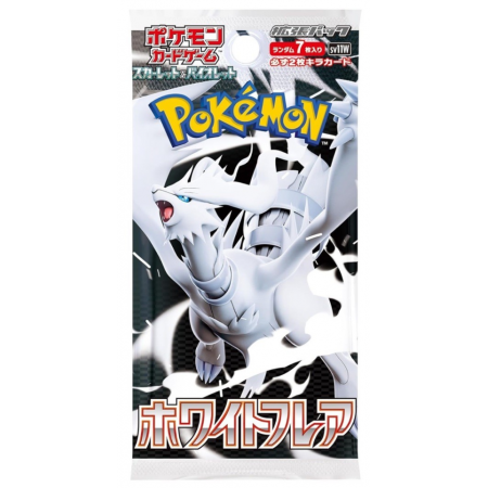 Sobre Pokemon Escarlata y Purpura White Flare Japonés