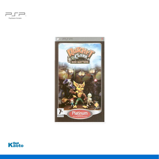 Ratchet and Clank El Tamaño Importa Platinum PSP