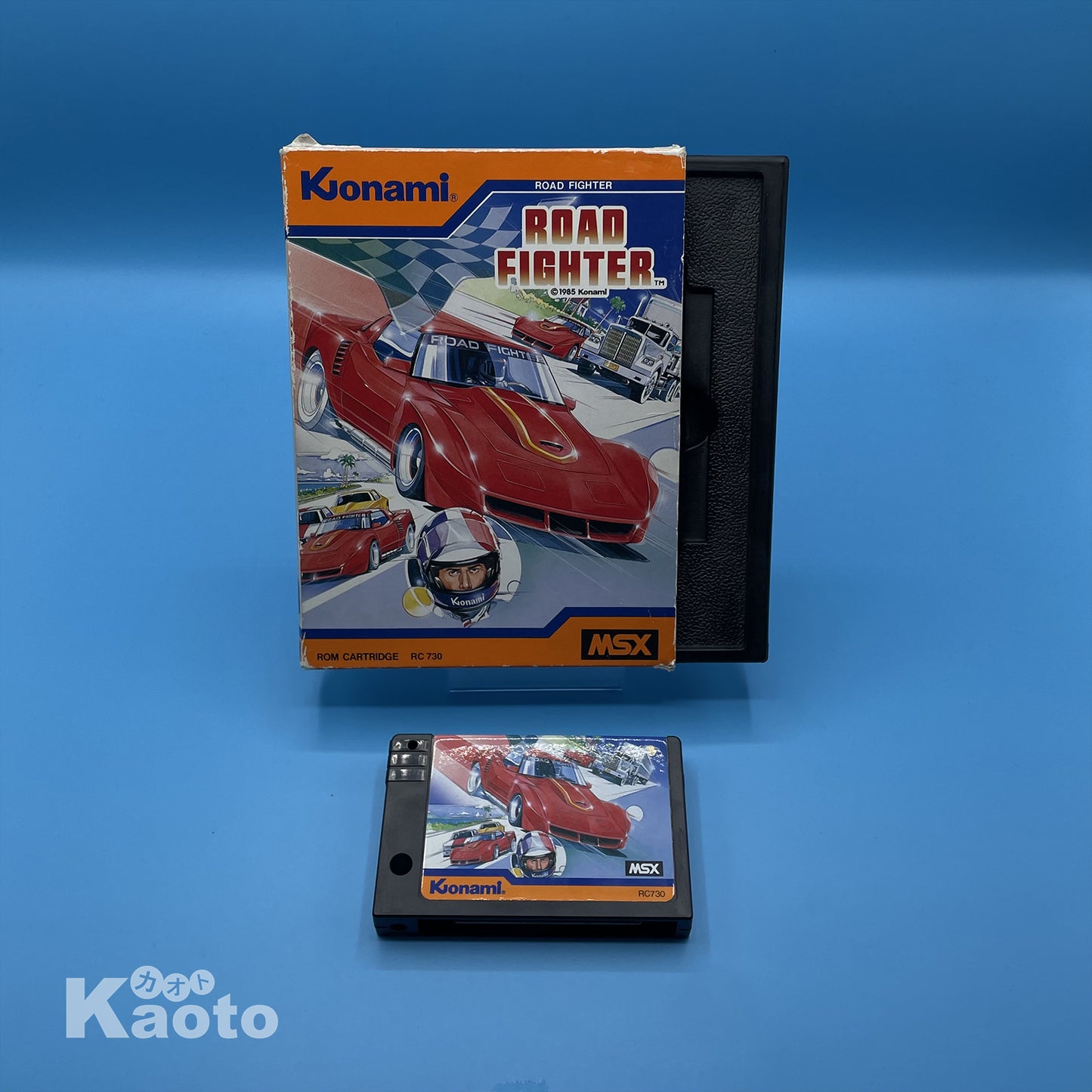 Sin Manual Road Fighter MSX