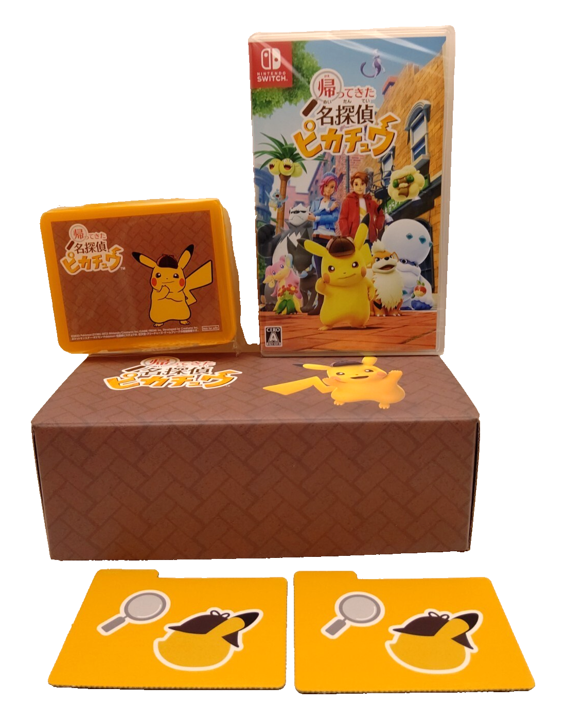 Detective Pikachu El Regreso Edición Limitada Amazon JP SWITCH (Importación japonesa)