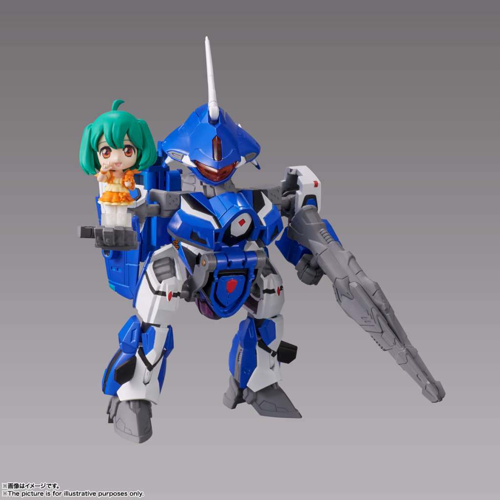 Figura VF-25G Messiah Valkyrie With Ranka Lee Macross Frontier