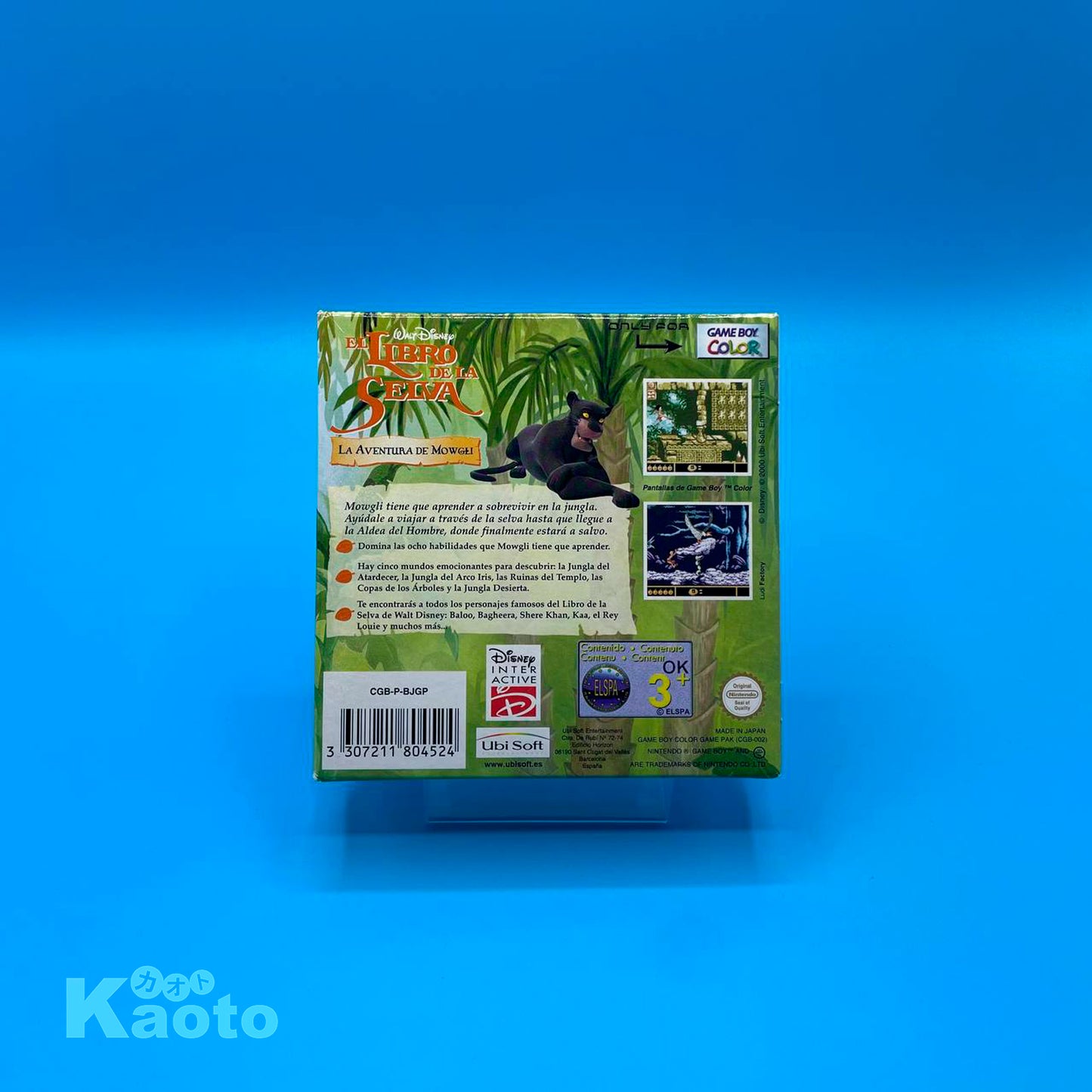 El Libro de la Selva La Aventura de Mowgli GAME BOY COLOR