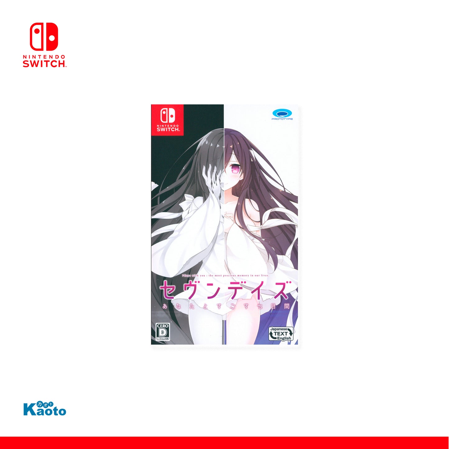 Seven Days Anata to Sugosu Nanokakan SWITCH (Importación japonesa)