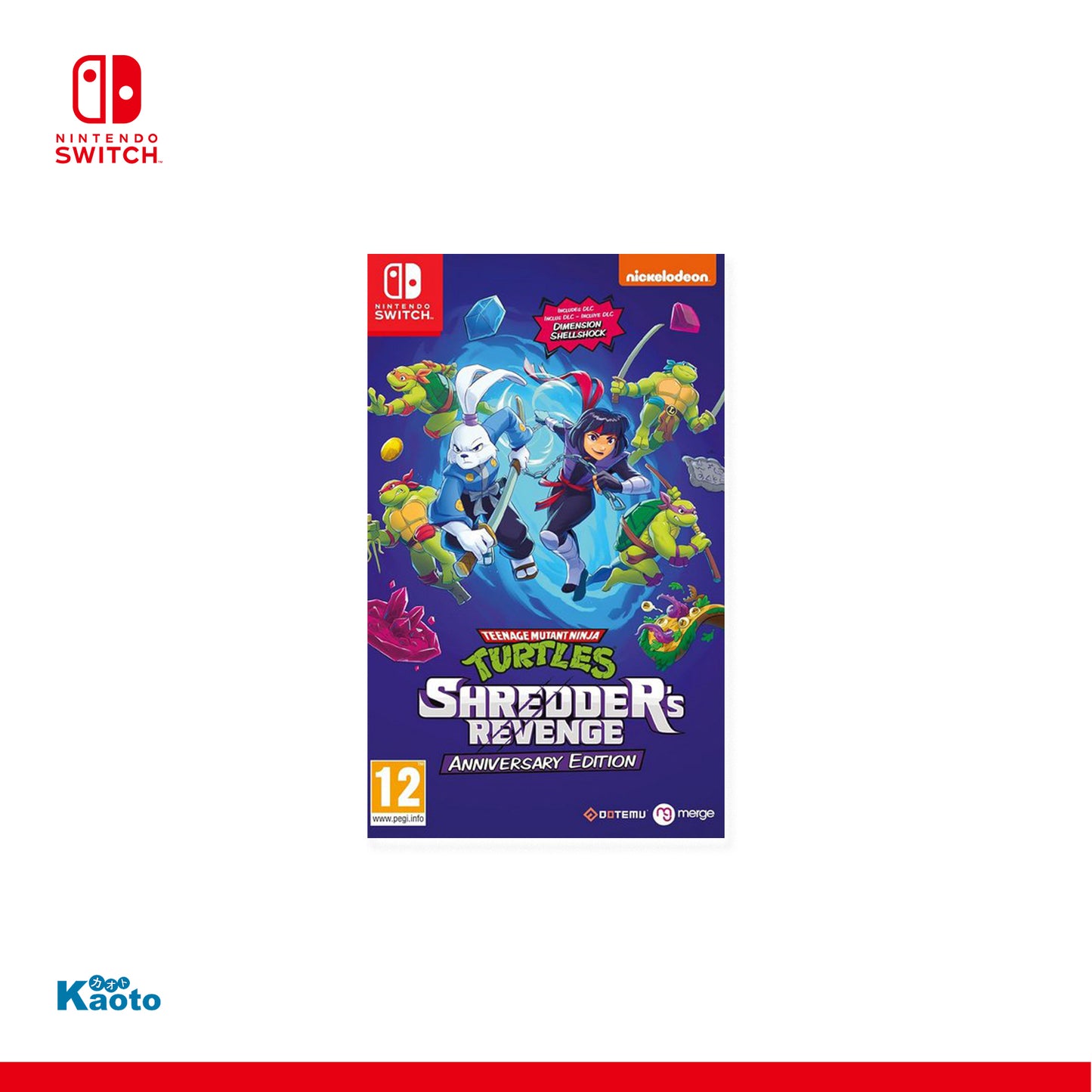 Teenage Mutant Ninja Turtles Shredders Revenge Anniversary SWITCH