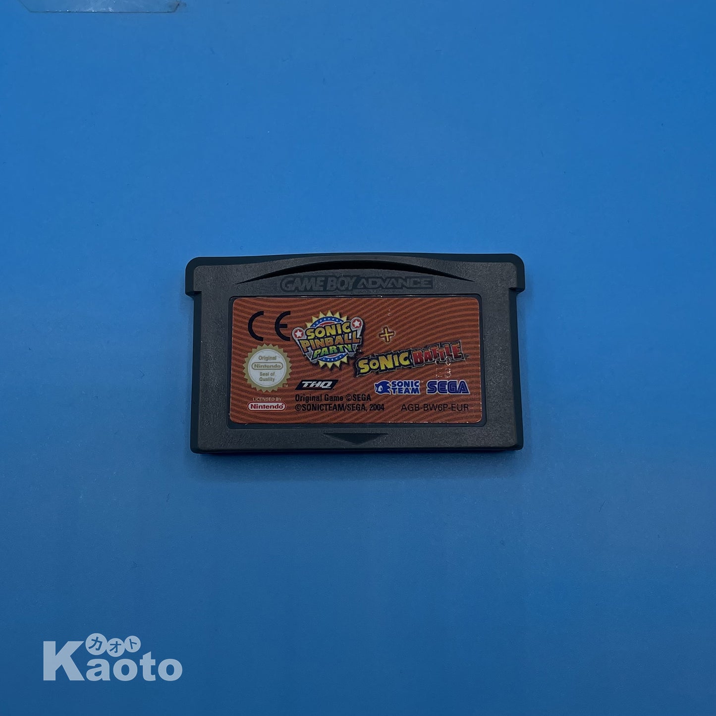 Cartucho Sonic Pinball + Sonic Battle GAME BOY ADVANCE