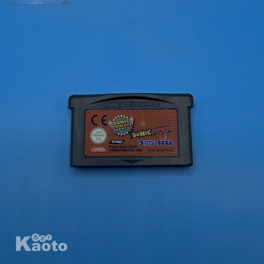 Cartucho Sonic Pinball + Sonic Battle GAME BOY ADVANCE