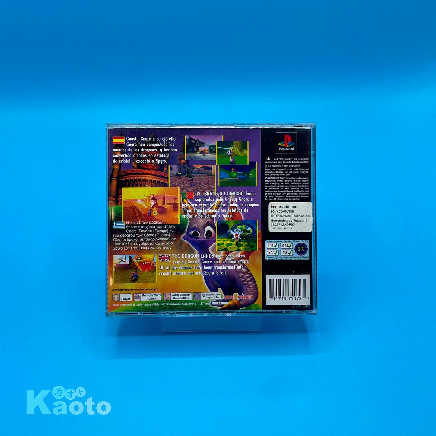 Spyro The Dragon PLAYSTATION