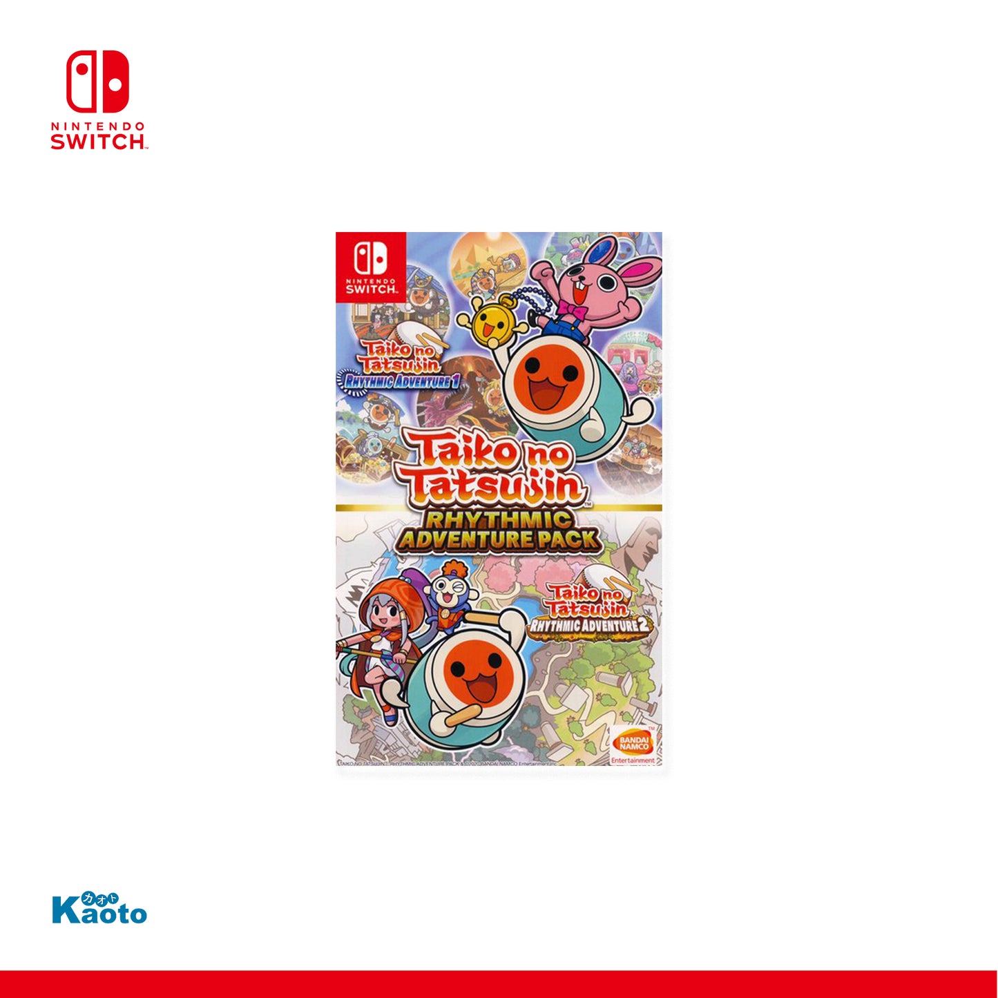 Taiko no Tatsujin Rhythmic Adventure Pack SWITCH (Importación asiática)