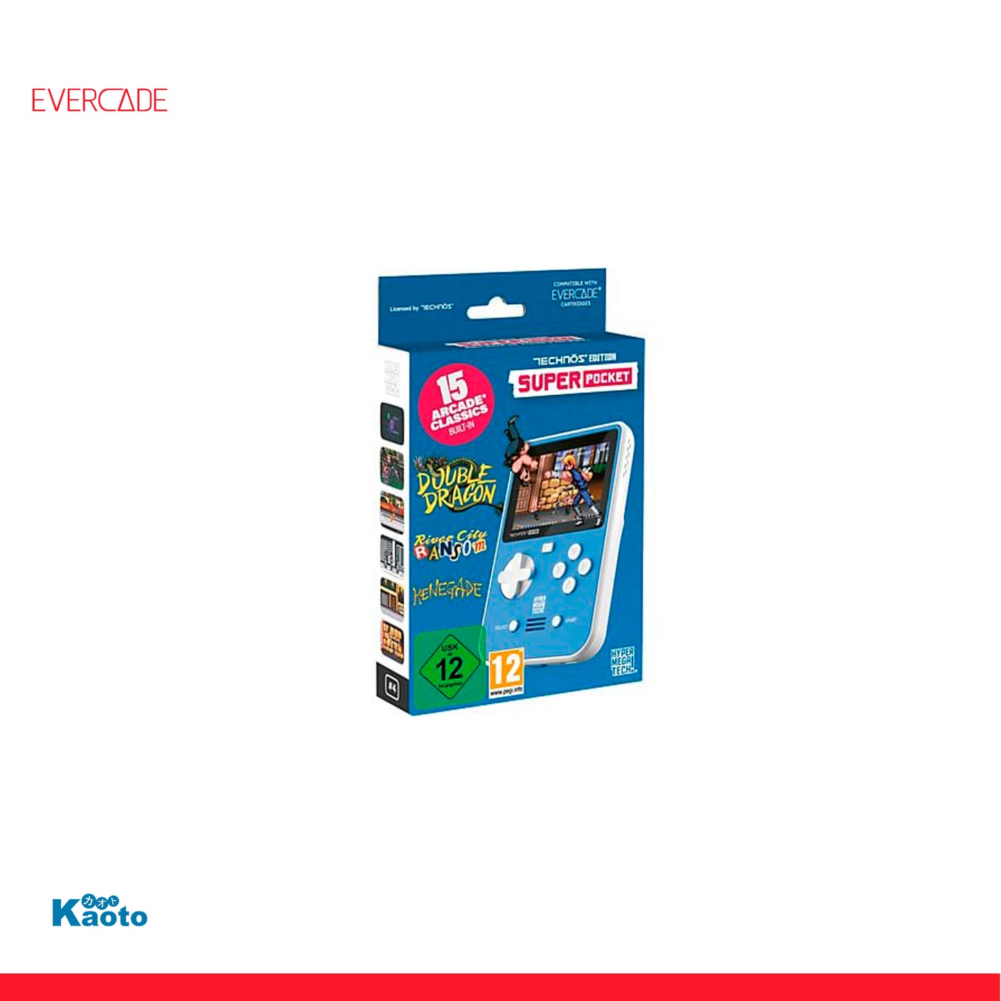 Consola Super Pocket Evercade Technos