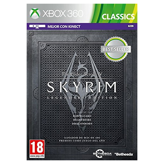 The Elder Scrolls Skyrim Legendary Edition Classics XBOX 360