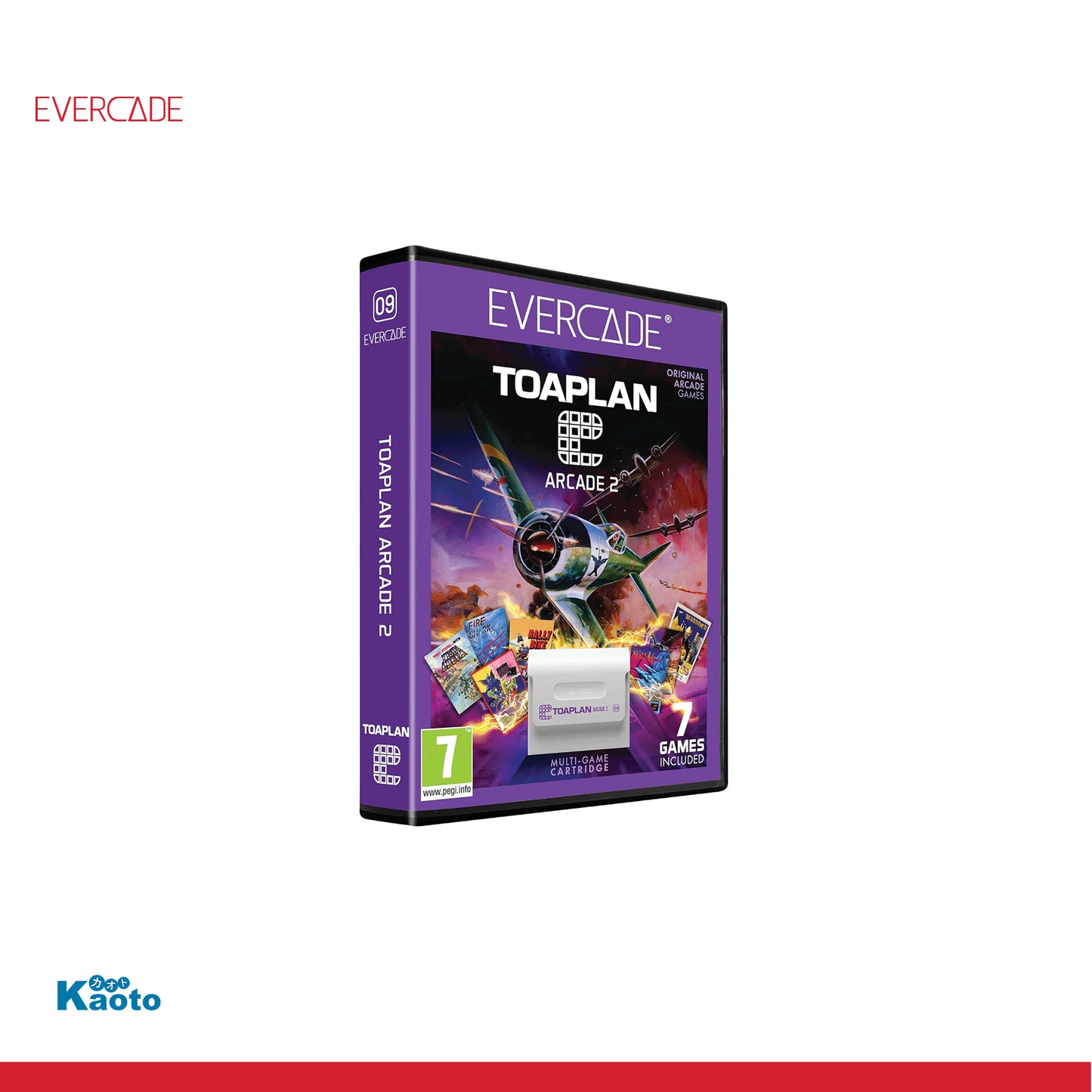 Cartucho Evercade Toaplan Arcade 2 Nº09