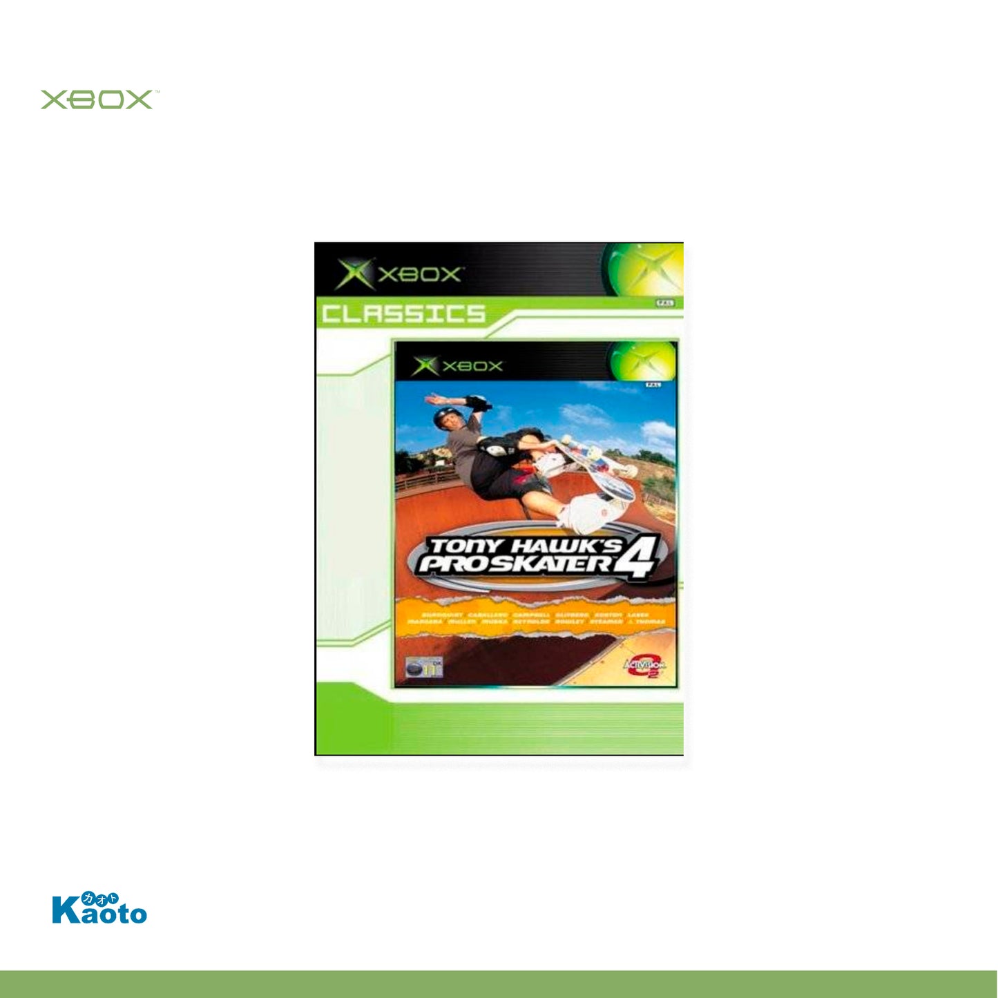 Tony Hawk's Pro Skater 4 Classics XBOX
