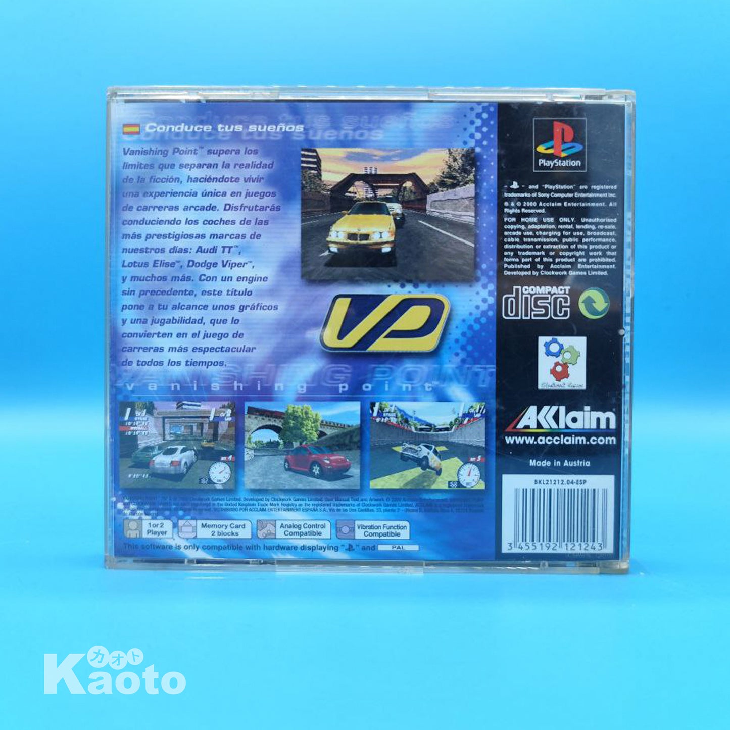 Vanishing Point PLAYSTATION
